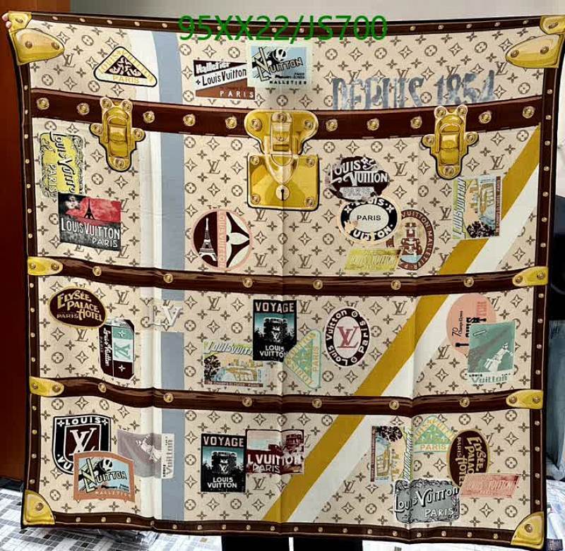 Louis Vuitton Cashmere Silk Blend Scarf - 140cm x 140cm - Iconic Design 4 Louis Vuitton Cashmere Silk Blend Scarf - 140cm x 140cm - Iconic Design