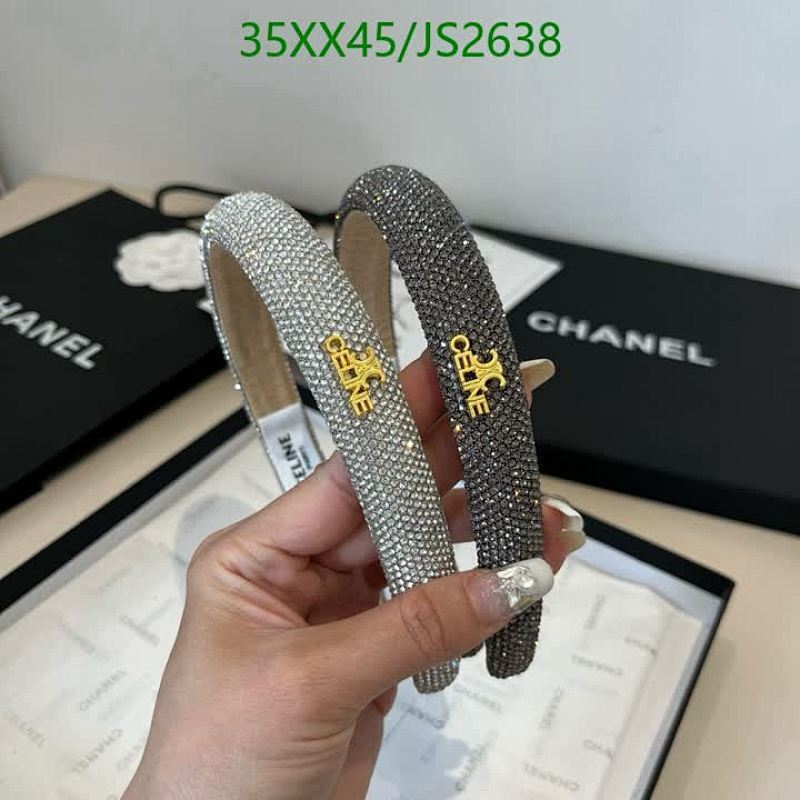 Celine Rhinestone Headband - Stylish Hair Accessory for Women - JS2638