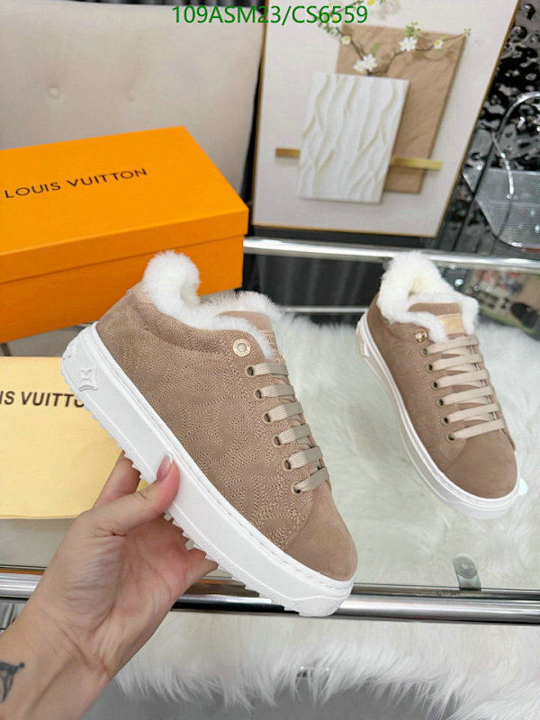Louis Vuitton Women's Wool Blend Trainer Sneakers - Beige, EU Size 34-42