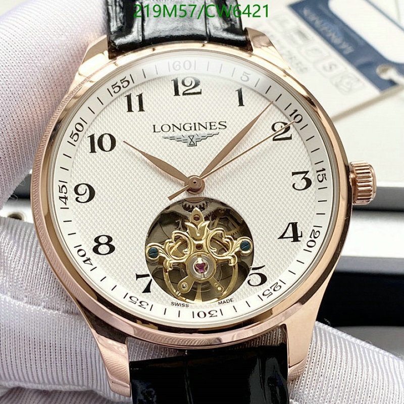 Longines Men's Watch, Stainless Steel, Automatic Movement, 42mm Diameter