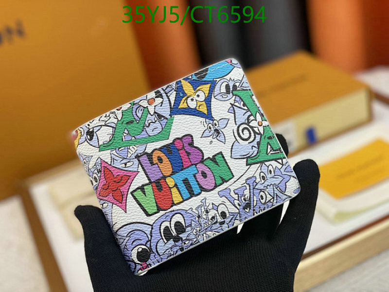 Louis Vuitton Cartoon Printed Wallet M82023 - Compact and Stylish