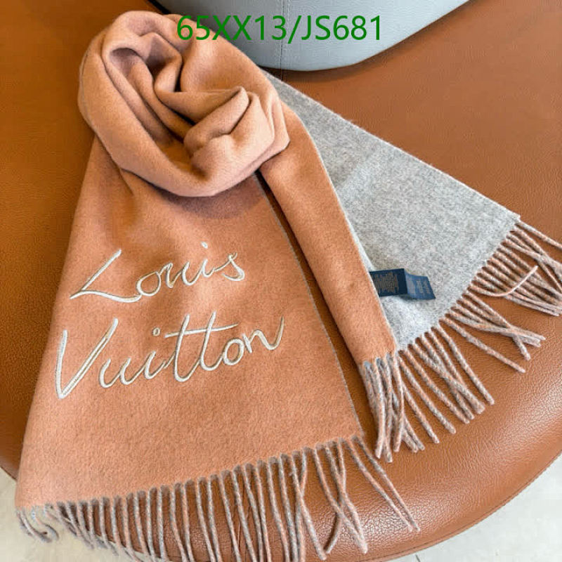 Louis Vuitton Wool Scarf, Soft and Warm Winter Shawl, 30-180CM (JS681)