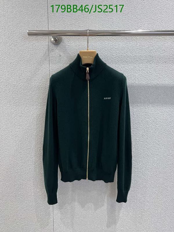 Miu Miu Zip-Up Cashmere Cardigan - Elegant Dark Green, Sizes S-M-L