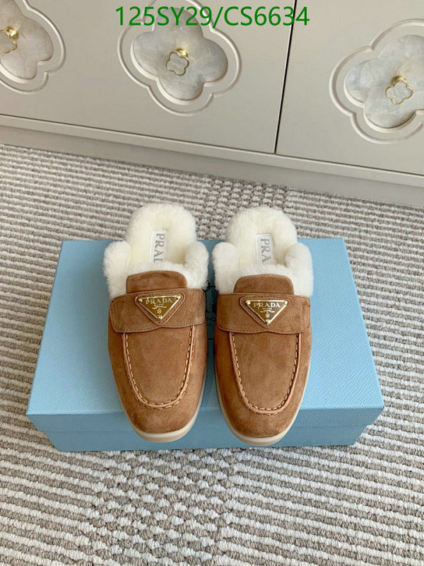 Prada Women's Suede Mules with Fur Lining - Comfortable & Stylish Shoes