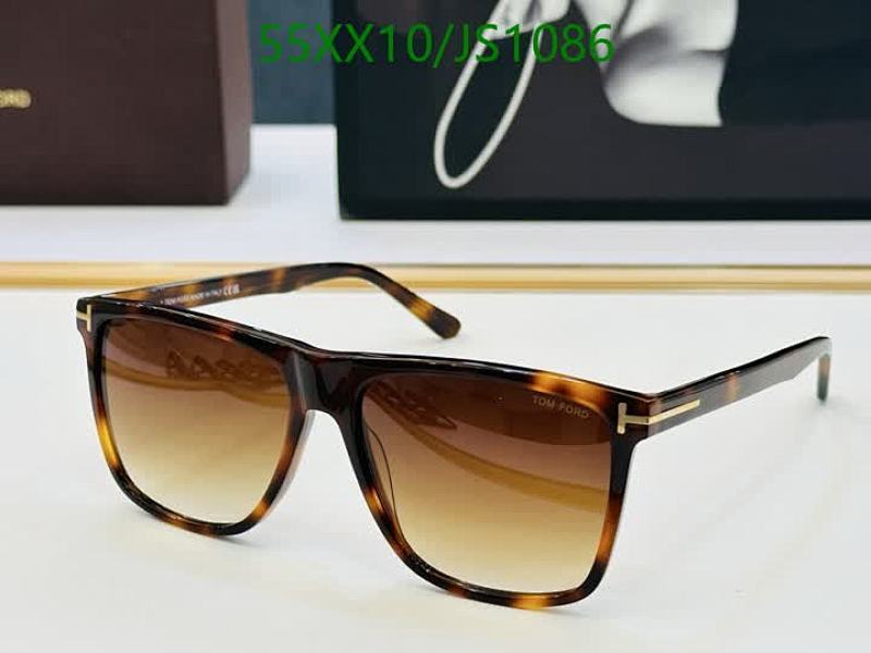 Tom Ford JS1086 Brown Tortoise Square Sunglasses | 58-16-145 Lens Size 6 Tom Ford JS1086 Brown Tortoise Square Sunglasses | 58-16-145 Lens Size