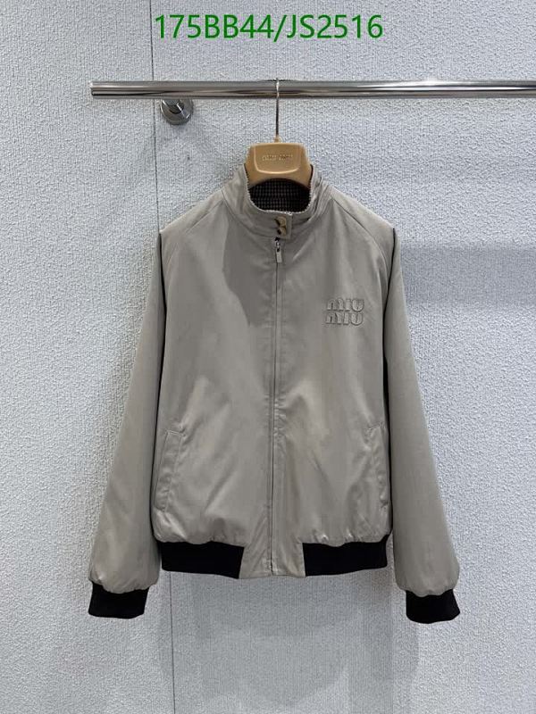 Miu Miu Wool Blend Jacket - Stylish Outerwear for Women - JS2516