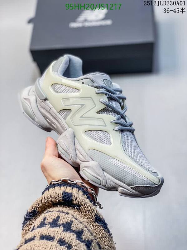 New Balance Unisex Gray Sneakers, Sizes EU36-45, Stylish and Comfortable Shoes 2 New Balance Women's Running Shoes Gray Unisex EU36-45 - JS1217