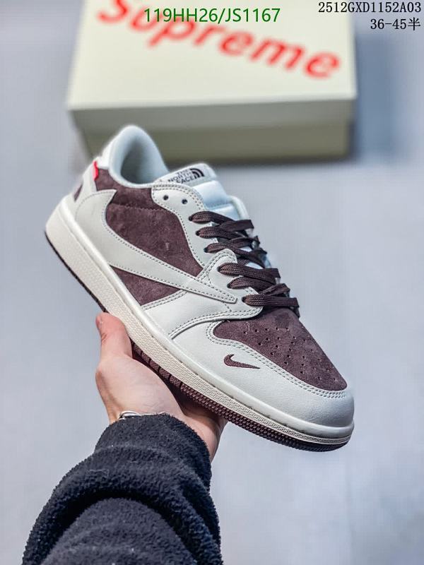 Air Jordan Brown Suede & White Leather Sneakers, Unisex EU36-45, Style & Comfort