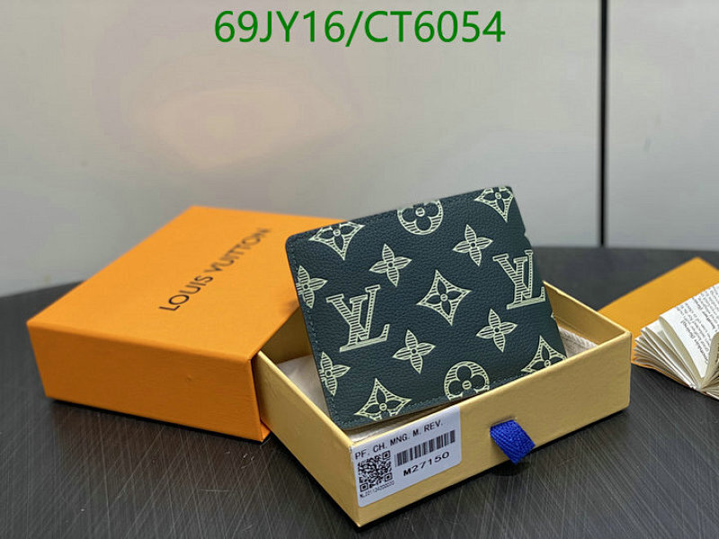 Louis Vuitton Monogram Leather Wallet Compact, Stylish & Functional