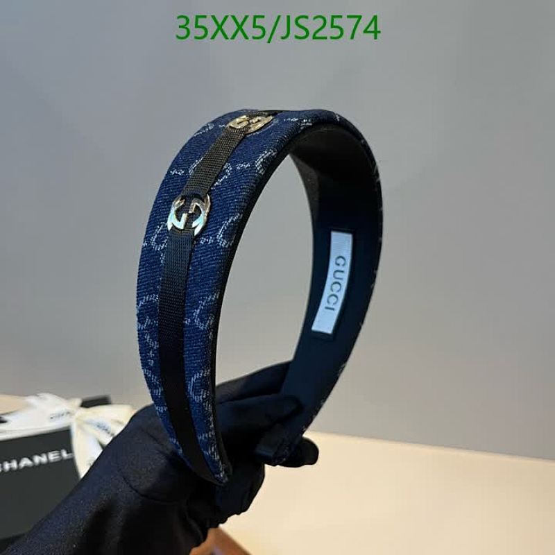 Gucci Headband with Interlocking G Detail - Stylish Hair Accessory