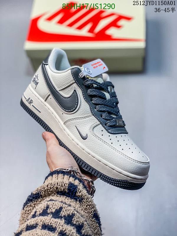 Nike Air Force 1 Low Stussy Fossil Sneakers Unisex Size EU36-45 2 Nike Air Force 1 Low Stussy Fossil Sneakers Unisex Shoes Size EU36-45