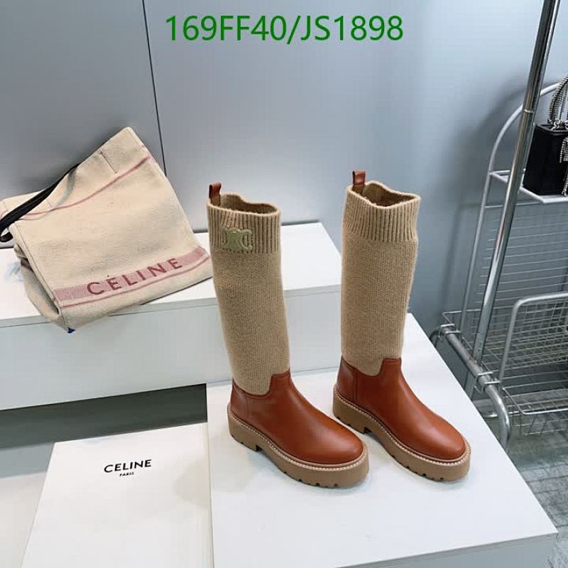 Celine Women's Knee High Boots in Sheepskin and Cowhide Leather, EU 35-41