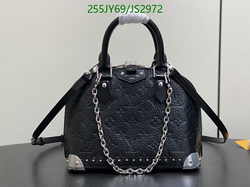 Louis Vuitton Black Leather Alma BB Bag, 22cm - Excellent Condition