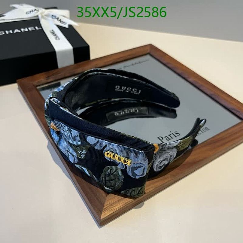 Gucci Floral Headband - Stylish Hair Accessory with Signature Logo Details