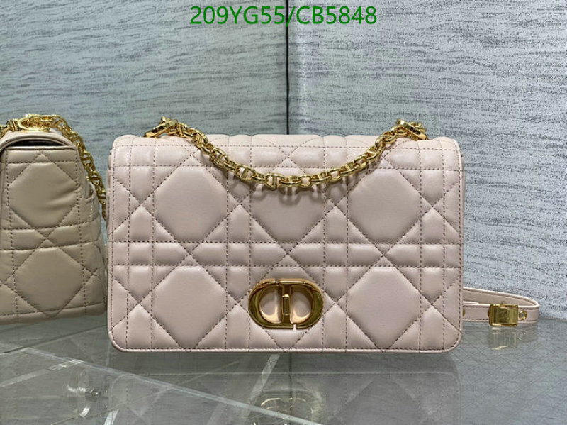 Elegant Dior CB5848 Bag in Genuine Leather, 25*16*9CM - The Perfect Accessory