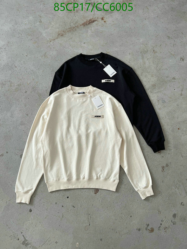 Jacquemus Unisex Cotton Sweatshirt Crew Neck Pullover S-XL Fashion Top 5 Jacquemus Unisex Cotton Sweatshirt Crew Neck Pullover S-XL Fashion Top