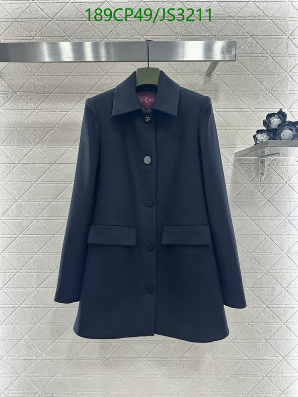 Gucci Wool Coat - Elegant Outerwear for Women - JS3211 - $189