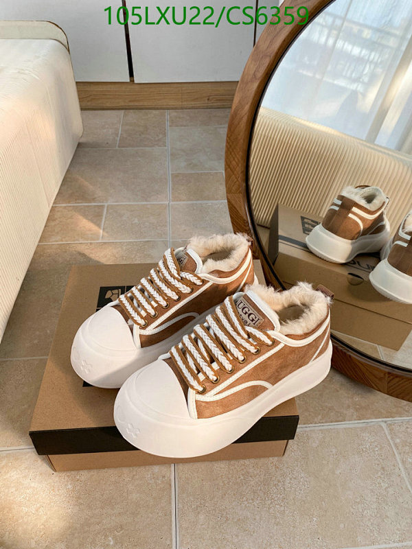 UGG Women's Classic Tasman Suede Platform Sneakers Brown/White - EU35-40