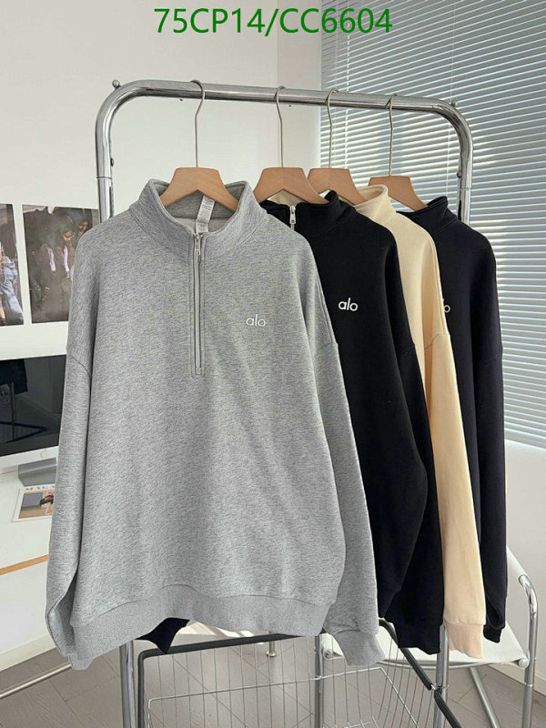 Alo Yoga Half-Zip Pullover Sweatshirt | Comfortable and Stylish - CC6604