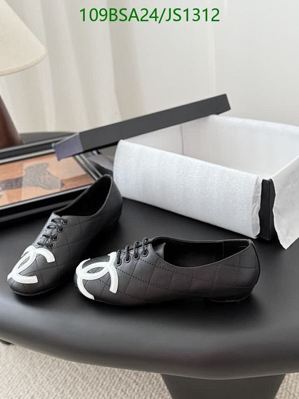 Chanel Women's Black Leather Lace-Up Ballet Flats with CC Logo - Size EU35-40 6 Chanel Women's Black Leather Lace-Up Ballet Flats with CC Logo - Size EU35-40