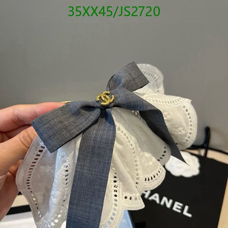 Elegant Chanel-Inspired Headband with Bow Accent - Chic Hair Accessory