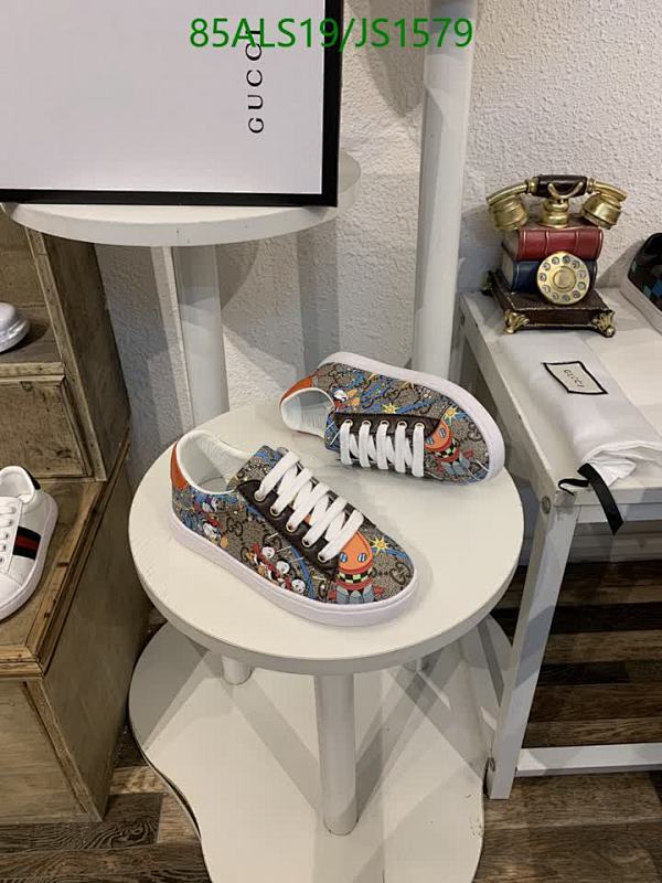 Gucci Kids' Printed Canvas Sneakers - Iconic Style, Comfort Fit