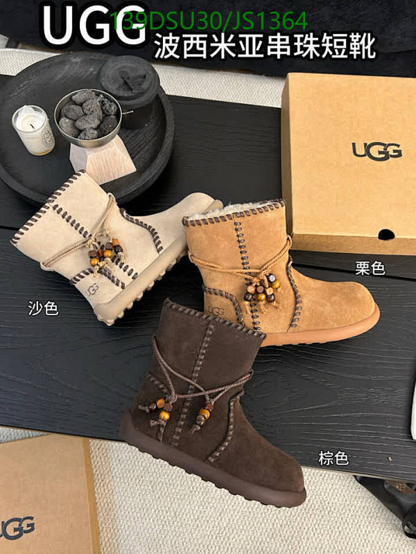 UGG Women's Bohemian Beaded Ankle Boots - Wool Blend, EU35-40