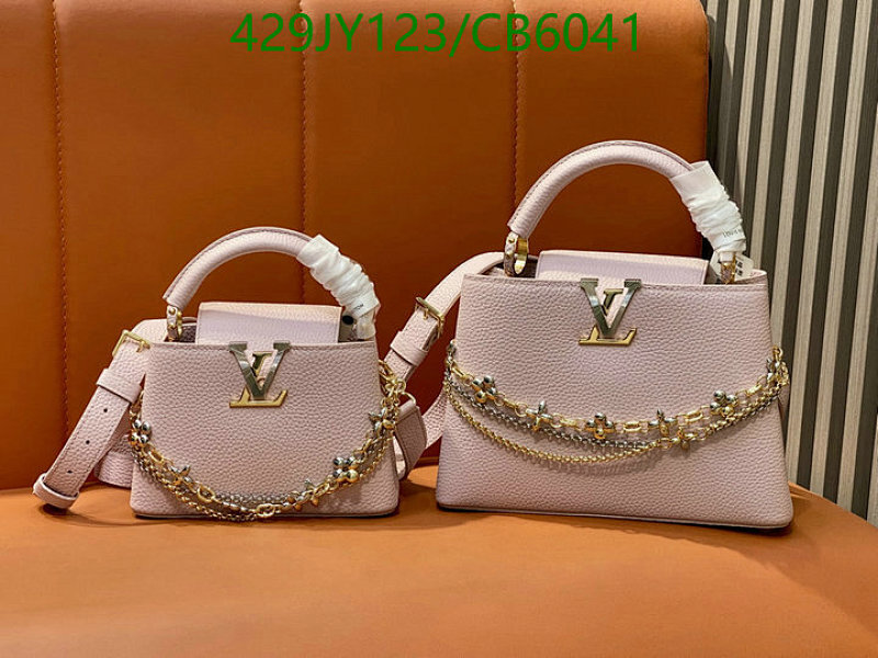Louis Vuitton CB6041 Pink Leather Bag, Model 27039, Luxurious Design 2 Louis Vuitton CB6041 Pink Leather Bag, Model 27039, Luxurious Design