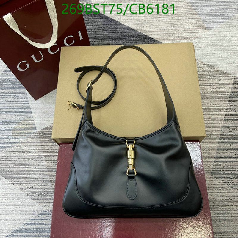 Gucci Jackie 1961 Black Leather Small Hobo Bag - 28x19x4.5CM 4 Gucci Jackie 1961 Black Leather Small Hobo Bag - 28x19x4.5CM