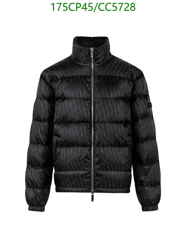 Dior Women's Black All-Over Logo Padded Down Jacket - Winter Warmth