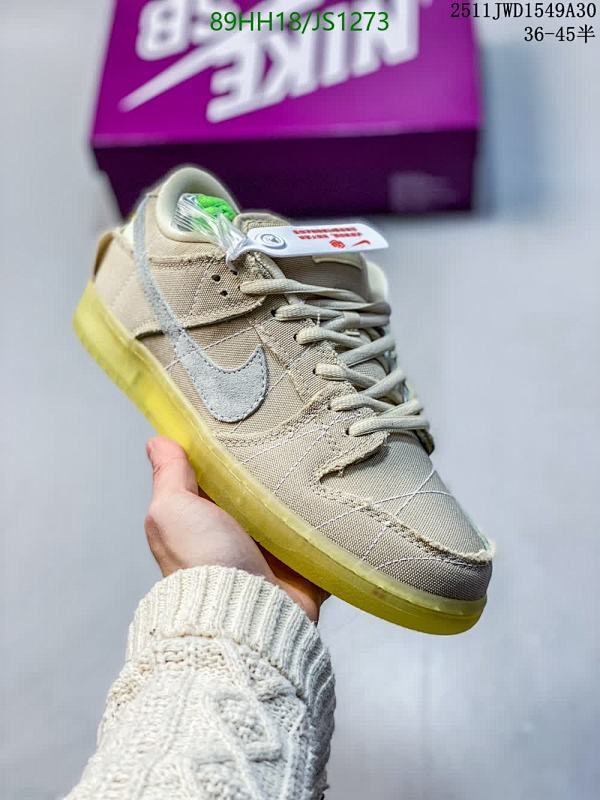 Nike Dunk Low Canvas Skate Shoes - JS1273 - EU36-45 Unisex