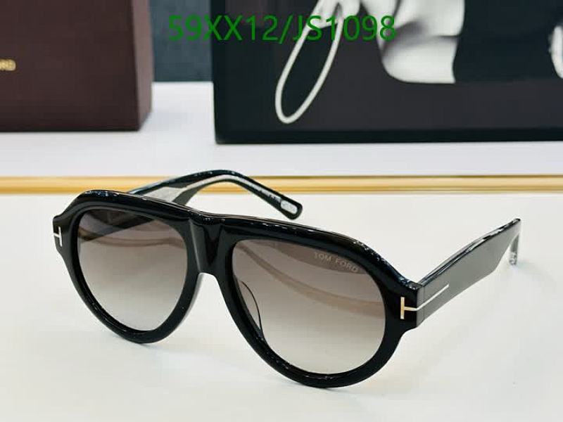 Tom Ford JS1098 Aviator Sunglasses | Black Frame, Gradient Lenses - 59-16-145 4 Tom Ford JS1098 Aviator Sunglasses | Black Frame, Gradient Lenses - 59-16-145