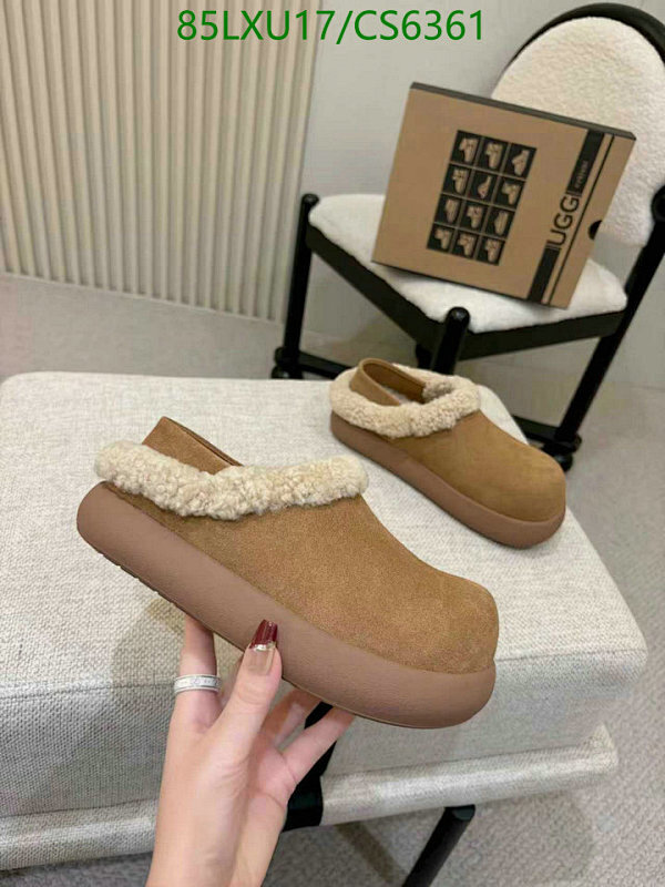 UGG Women's Tasman Suede Platform Clogs with Wool Lining - EU35-40