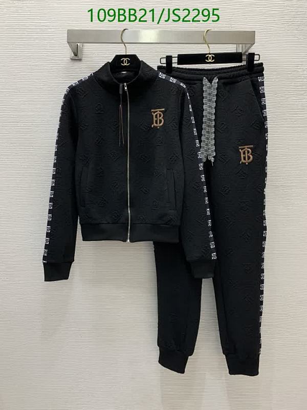 Burberry Men's Black Cotton Two-Piece Tracksuit Set - Stylish & Comfortable