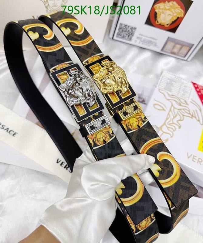 Versace Medusa Buckle Leather Belt, Designer Style, Available in Multiple Sizes