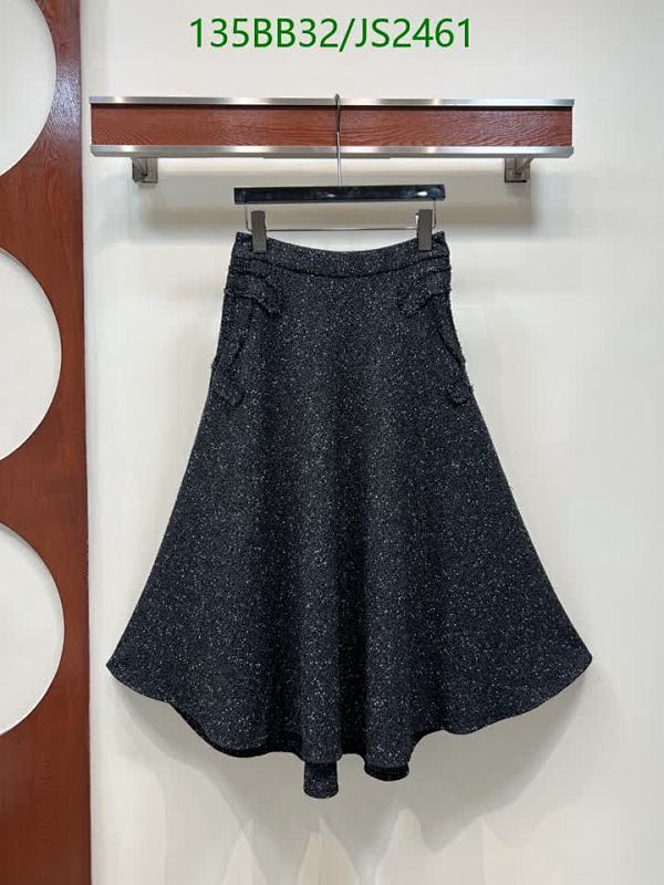 Chanell Wool Skirt - Elegant A-Line Design, Available in S-M-L 4 Chanell Wool Skirt - Elegant A-Line Design, Available in S-M-L