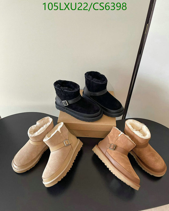 Women's Ankle Boots with Wool Lining, Buckle Detail, Comfortable Winter Shoes