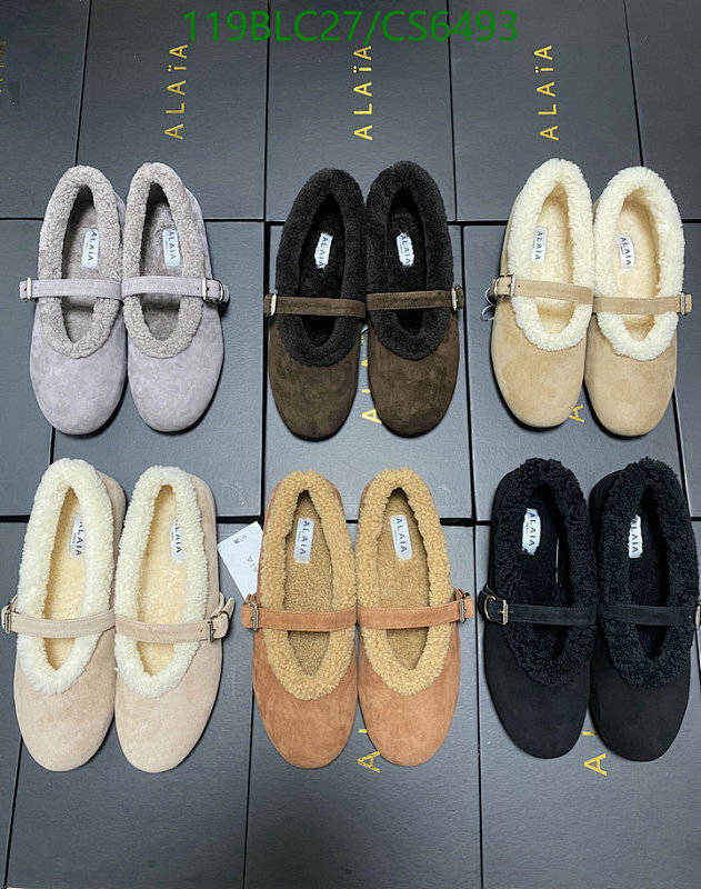 ALAIA Women's Suede and Wool Mary Jane Flats - Cozy Comfort, Sizes EU35-42