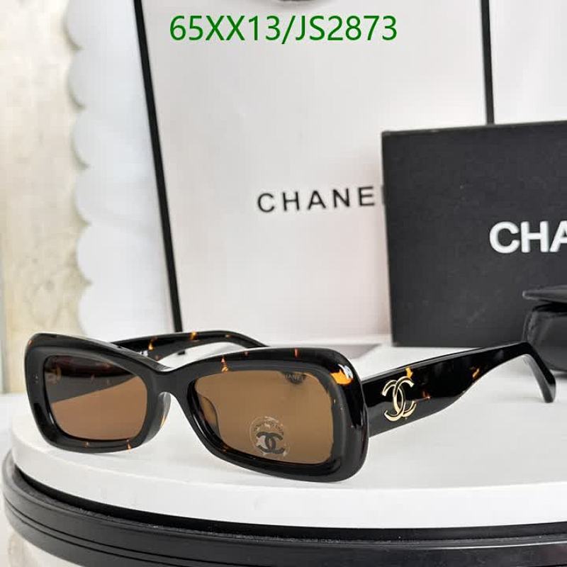 Chanel JS2873 Women's Sunglasses, Brown Lens, 54-18-145 Size, Stylish Eyewear