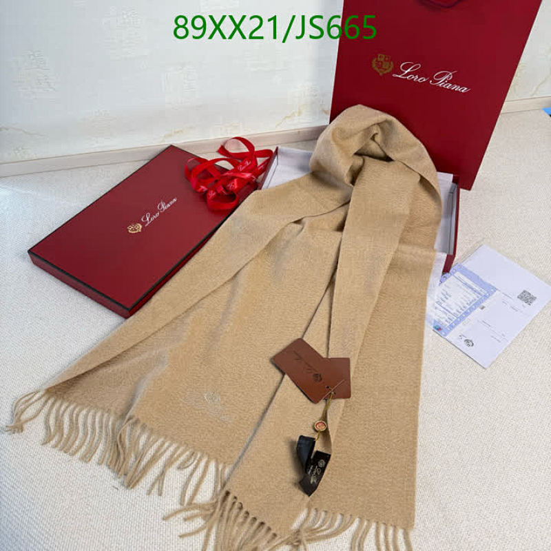 Loro Piana Cashmere Scarf - 30-180CM, Luxurious Comfort, Style JS665 2 Loro Piana Cashmere Scarf - 30-180CM, Luxurious Comfort, Style JS665