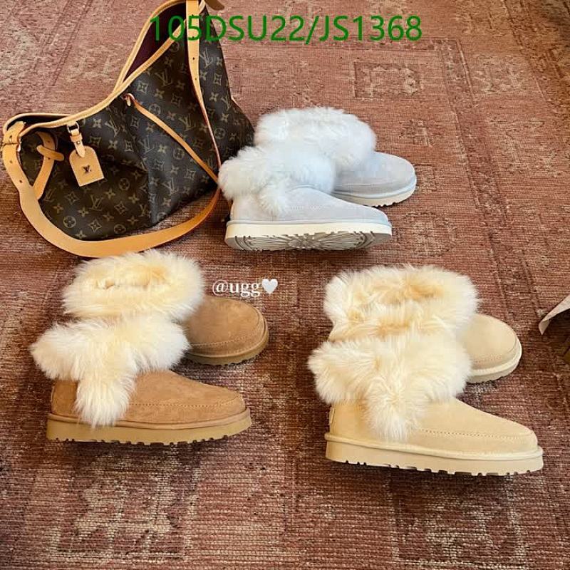 UGG Women's Wool Blend Boots with Fur Trim, Various Colors EU35-40