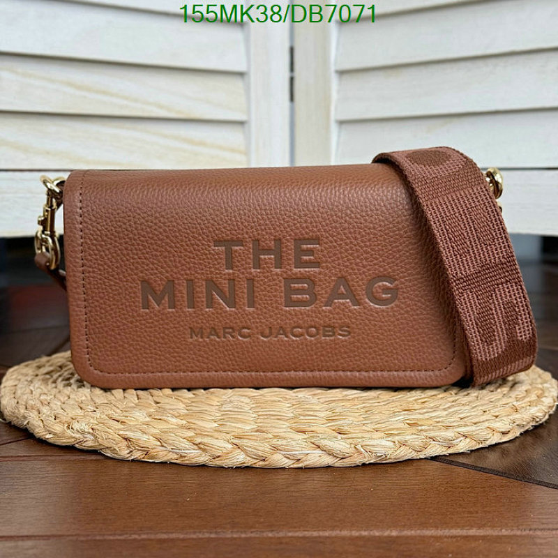 Marc Jacobs The Mini Bag Genuine Leather Crossbody, Brown, 20*12*5CM 4 Marc Jacobs The Mini Bag Genuine Leather Crossbody, Brown, 20*12*5CM