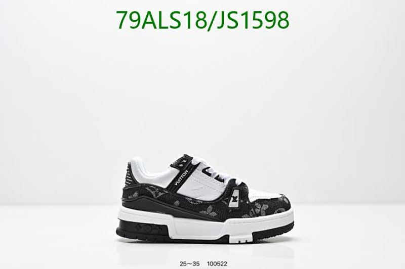 Louis Vuitton Kids' Low-Top Sneakers, Stylish and Comfortable, Sizes EU25-35