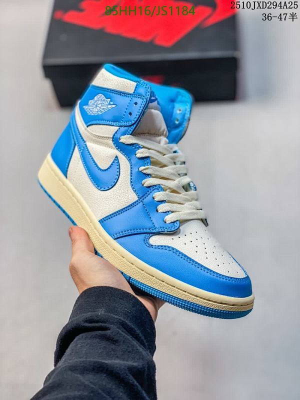 Air Jordan 1 High University Blue Unisex Sneakers (EU36-47)