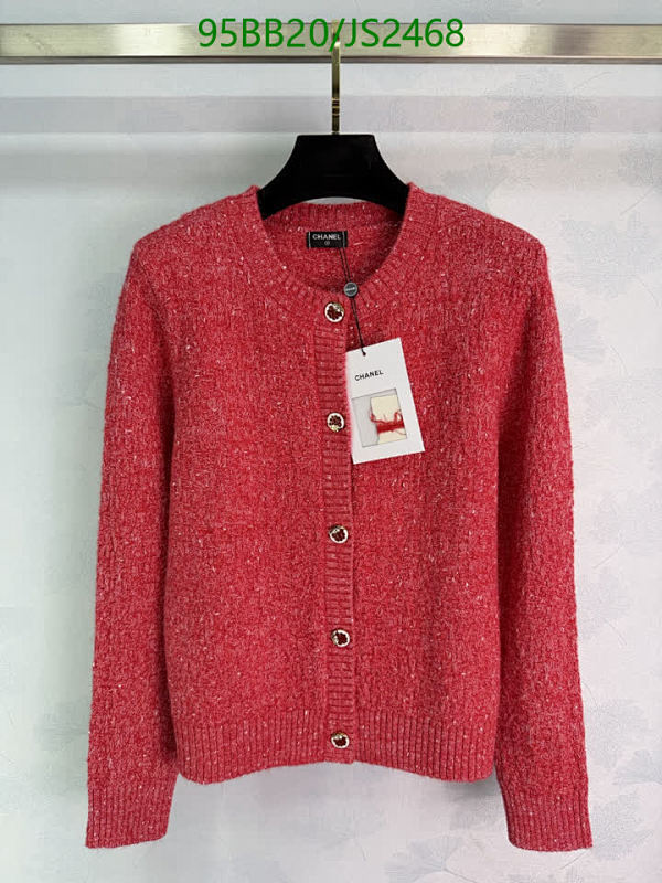 Chanel Women's Wool Knit Cardigan - JS2468, Size S-M-L, Luxurious Design