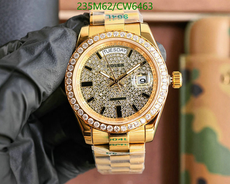 Rolex Day-Date Automatic 40mm Gold Stainless Steel Diamond Dial Men's Watch
