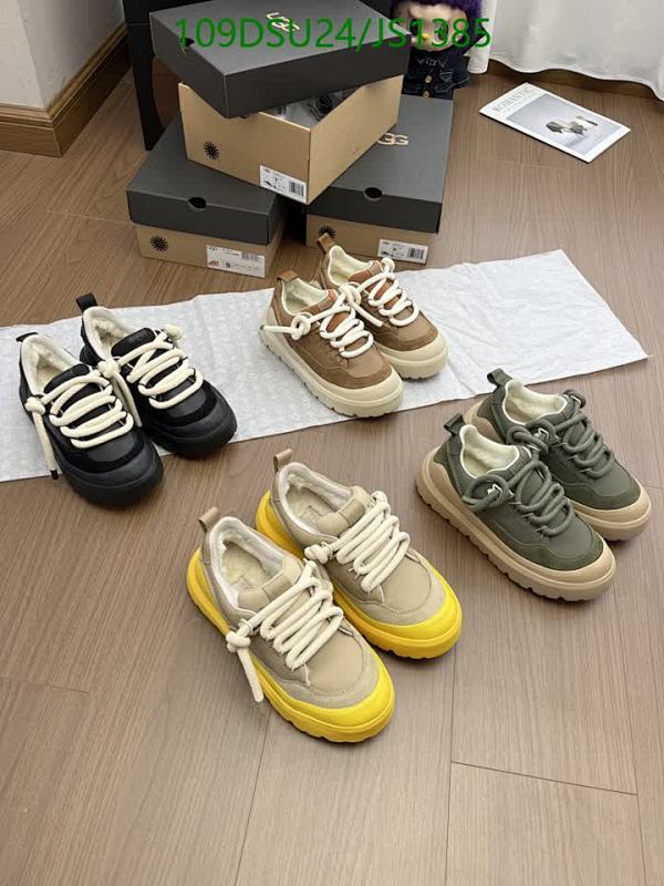 UGG Women's Casual Lace-up Sneakers Wool Blend Comfortable Shoes Size EU35-44