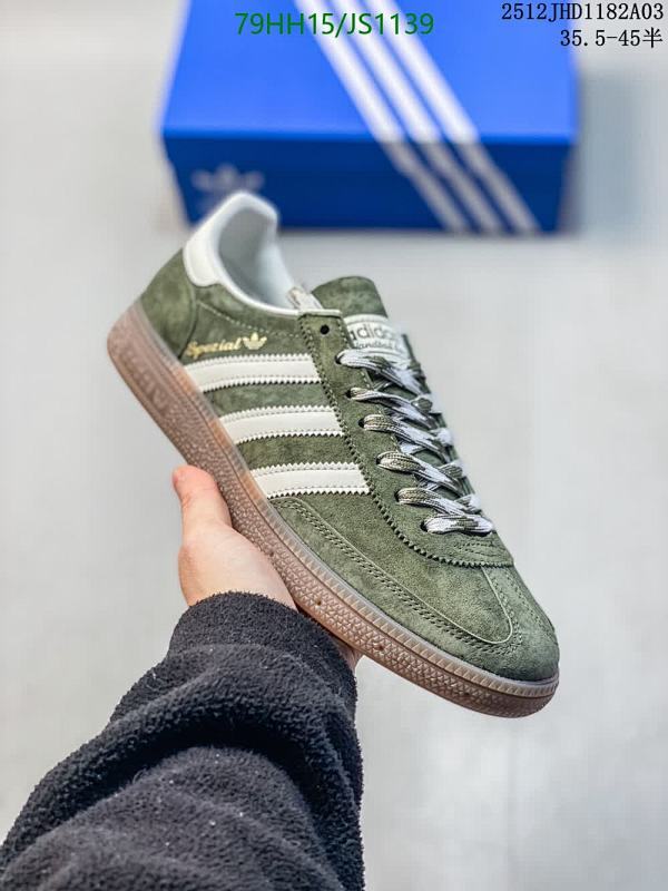 Adidas Spezial Green Suede Unisex Sneakers, Classic Style, EU36-45
