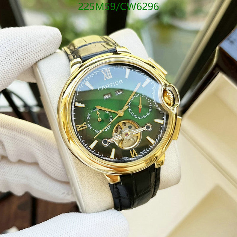 Cartier Ballon Bleu Gold-Tone Stainless Steel Automatic Black Leather Watch 2 Cartier Ballon Bleu Gold-Tone Stainless Steel Automatic Black Leather Watch