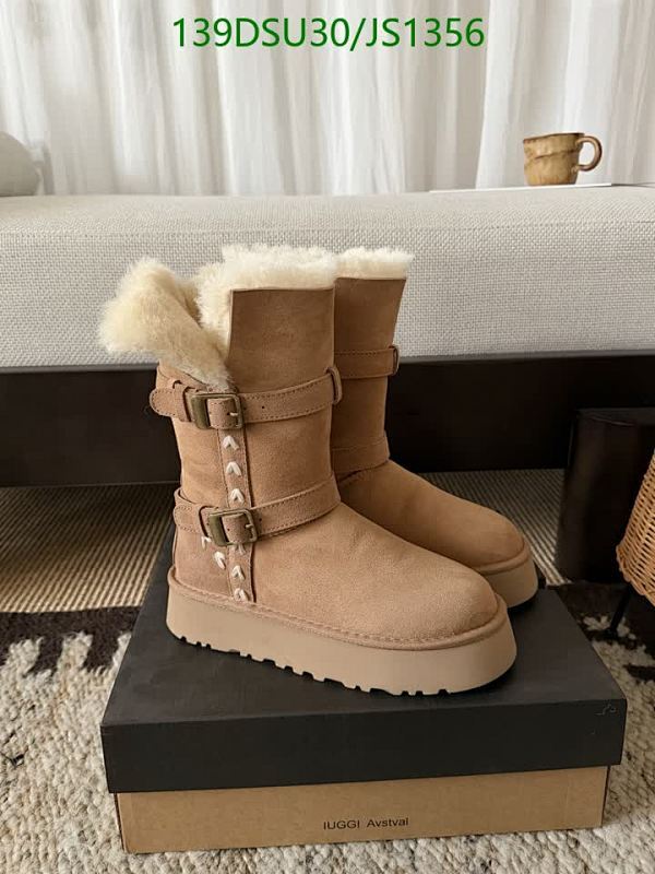 IUGGI AvstvaI Women's Wool Blend Mid-Calf Boots with Buckle Details